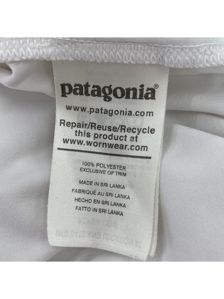 patagonia キャプリーン グラフィックシャツ WHT (M) 45235SP20[値下]