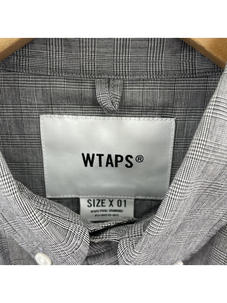 WTAPS 23AW BROADCLOTH TEXTILE 01 グレー[値下]