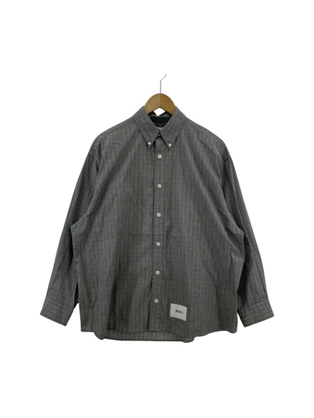 WTAPS 23AW BROADCLOTH TEXTILE 01 グレー