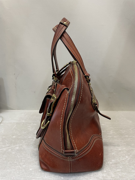 OLD COACH サッチェル ターンロック ミニボストンバッグ D0793-11085