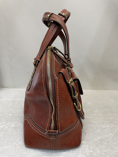 OLD COACH サッチェル ターンロック ミニボストンバッグ D0793-11085