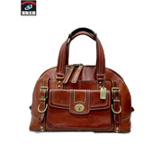 OLD COACH サッチェル ターンロック ミニボストンバッグ D0793-11085