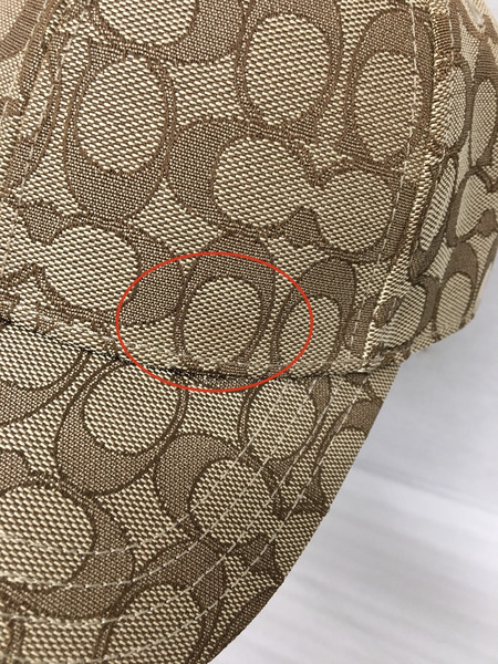COACH シグネチャーキャップ