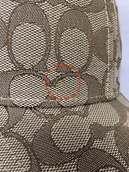 COACH シグネチャーキャップ