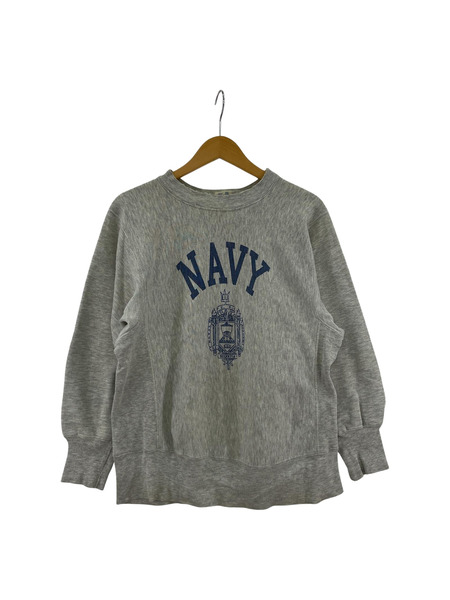 80s Champion REVERSE USA製 NAVY スウェット グレー S