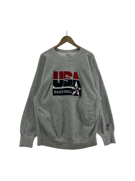 Champion REVERSE WEAVE 90s USA製 バスケ代表 スウェット (XL)