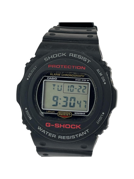 CASIO G-SHOCK QZ腕時計 ブラック DW-5750E