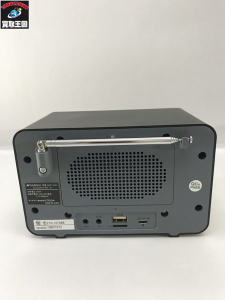  サンスイ Bluetoothスピーカー AM/FMラジオ付き
