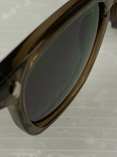 Deadstock 1990's PENTAX by HOYA "F9800" AO Safety Eyeglasses Black Smoke状態△