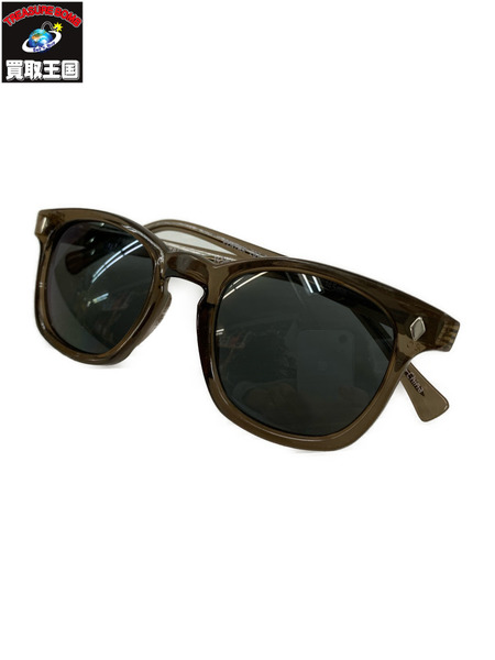 Deadstock 1990's PENTAX by HOYA "F9800" AO Safety Eyeglasses Black Smoke状態△