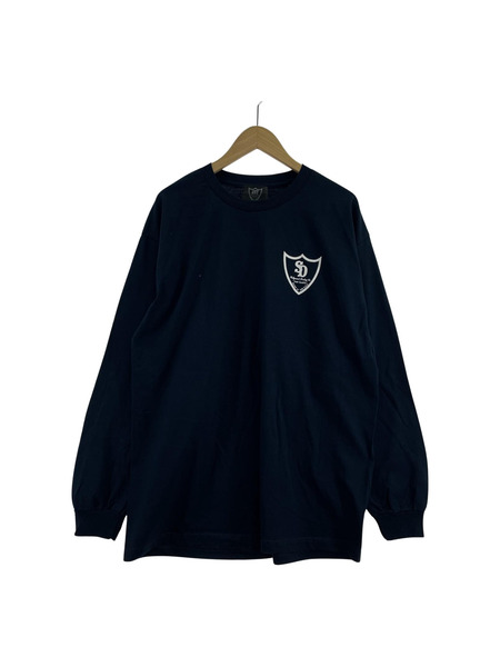 STANDARD CALIFORNIA HTC × SD Logo Long Sleeve T/BLACK