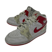 NIKE JORDAN 1 MID SS GS 24.5cm