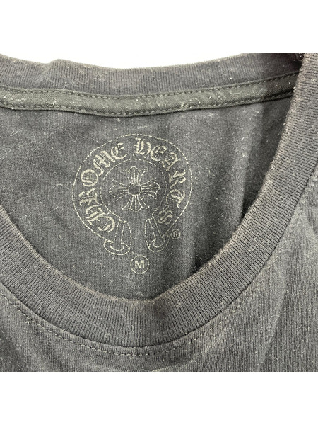 CHROME HEARTS 半袖Tシャツ・カットソー CHプラス フレイム SSカットソー 黒