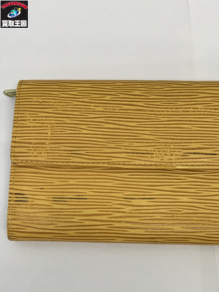 LV 長財布 エピ ポルトモネクレディ 黄