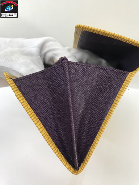 LV 長財布 エピ ポルトモネクレディ 黄