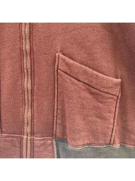 WAREHOUSE スウェット・トレーナー 2-TONE FULL ZIP SWEAT 40