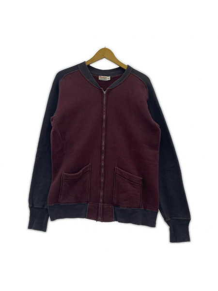 WAREHOUSE スウェット・トレーナー 2-TONE FULL ZIP SWEAT 40