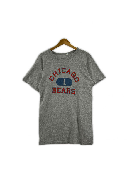 80s champion bears 88/12 3段カプセル グレー L
