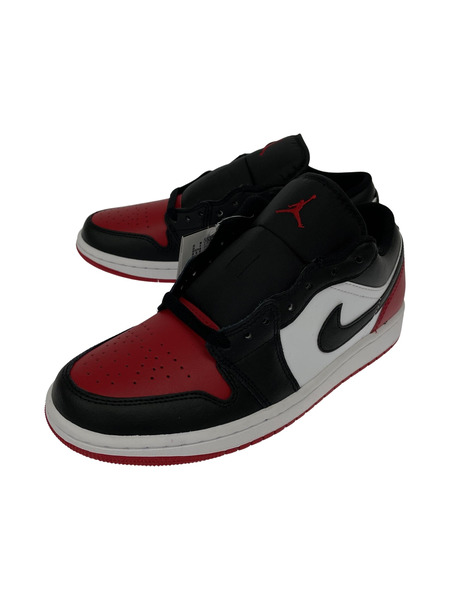 NIKE AIR JORDAN 1 LOW Bred Toe 25.0cm 553558-161