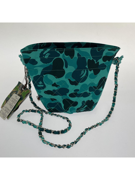 SAINT MICHAEL×A BATHING APE 24SS ROPE CHAIN BAG チェーンショルダー