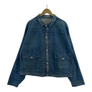 Levi's LVC 1879 PLEATS BLOUSE プリーツブラウス デニムジャケット XL