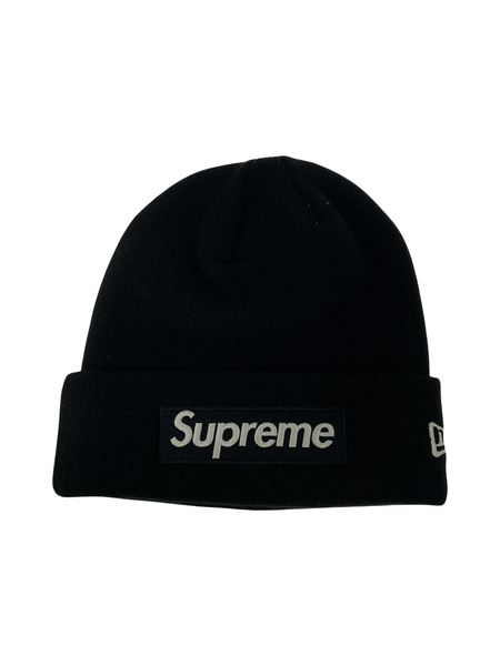 Supreme newera ボックスロゴ ビーニー 黒