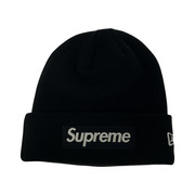 Supreme newera ボックスロゴ ビーニー 黒