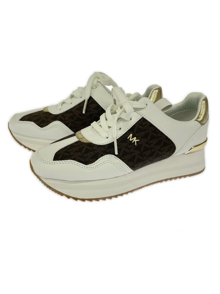 MICHAEL KORS シューズ シグネチャーシューズ ホワイト/ブラウン