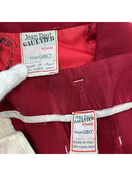 JEAN-PAUL GAULTIER セットアップ 80s POUR GIBO ダブル セットアップ