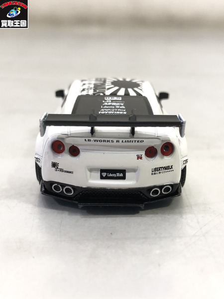 MINIGT LBワークス 日産 GT-R ホワイト