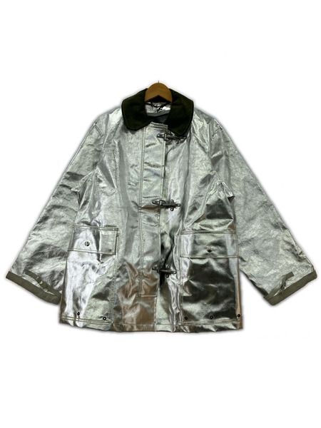 80s US.ARMY SURPLUS by UFO ファイヤーマンジャケット シルバー