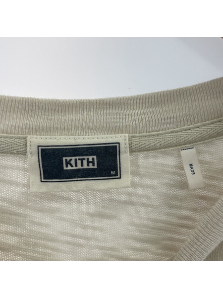 KITH 半袖Tシャツ・カットソー JFK Tee ベージュ (M)[値下]