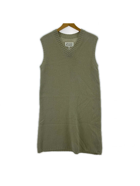 MAISON MARGIELA ソノ他 Vネックロング丈ニット XS[値下]