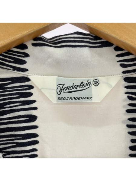 TENDERLOIN 半袖シャツ チェッカー/アロハシャツ