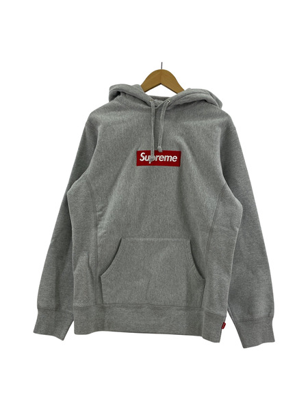 Supreme BOX LOGO POパーカー (M) グレー