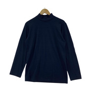 COMME des GARCONS 80s~ モックネックウールカットソー サイズ-/ネイビー/GT-050060