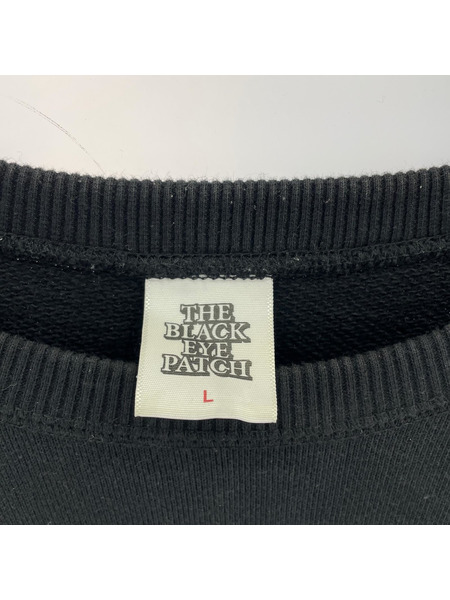 BLACK EYE PATCH スウェット・トレーナー スウェット 黒 (L)