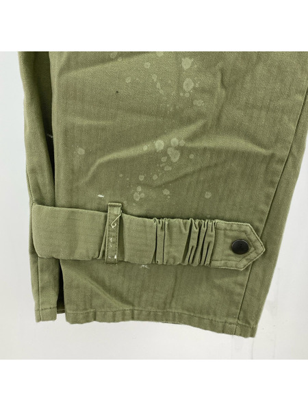 Vivienne Westwood red label パンツ ヘリンボンスプラッシュペイントワークパンツ