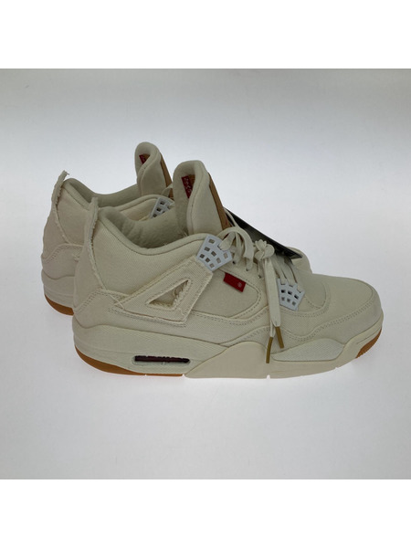 NIKE×Levi's AIR JORDAN 4 RETRO WHITE DENIM 26cm