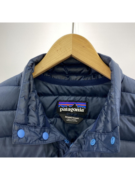 patagonia 16AW DOWN SNAP-T（XS）紺