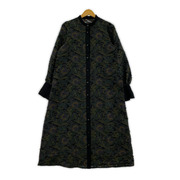 ROSE BUD 長袖ワンピース ジャガードワンピース