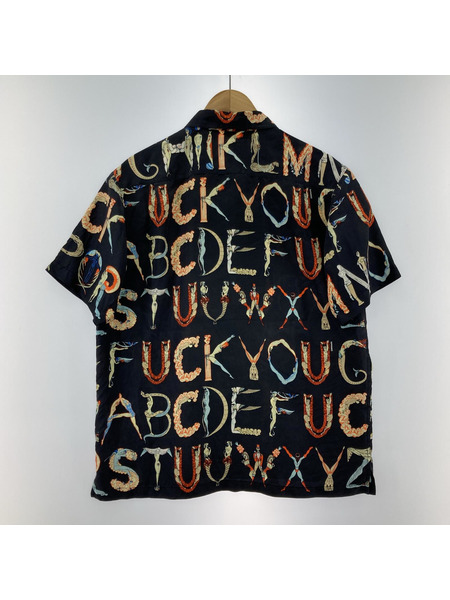 Supreme/ALPHABET SILK SHIRT