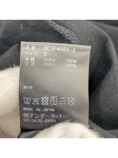 UNDERCOVER LSTEE UC COLLAGE L/S Tee 2 黒 UC2E4891-2