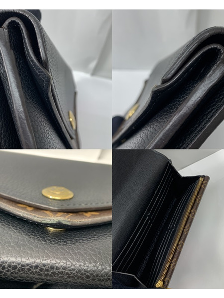 LV モノグラム ポルトフォイユ・ドゥブルV M64319 スナップボタン不良あり ルイ ヴィトン LOUIS VUITTON 長財布 ロングウォレット  二つ折り長財布