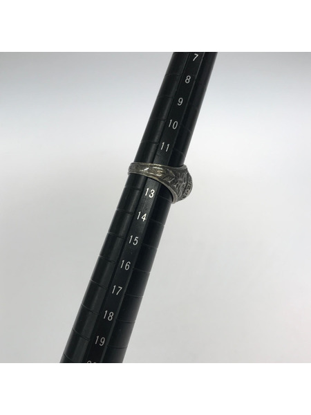 OLD・VINTAGE リング・指輪 80s カレッジリング 黒 12号