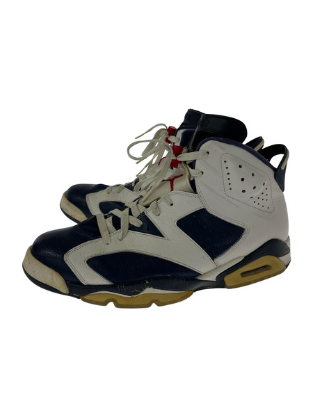 NIKE スニーカー NIKEAIRJORDAN 6 RETRO オリンピックモデル 29CM