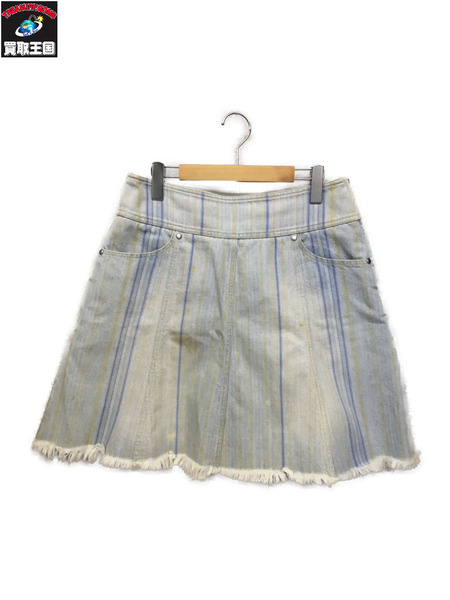 CHANEL デニムスカート サイズ40