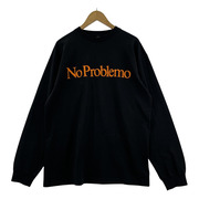 No Problemo L/S Tee (L) 黒