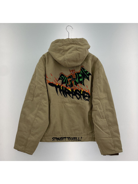 SupremexThrasher　Hooded Work Jacket L