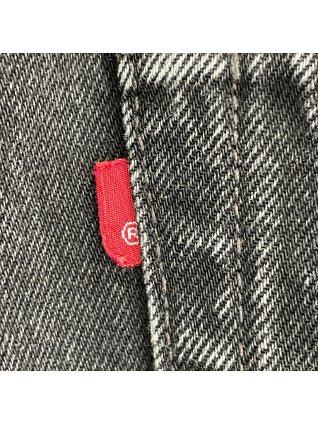 Levi's デニム・ジーンズ 501 96年製 USA製 ブラックデニムパンツ ボタン裏522